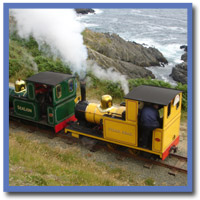 Groudle Glen Railway Isle of Man @ roycottage Self catering holiday cottage