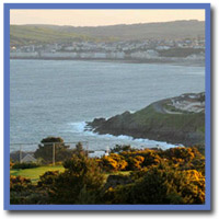 King Edward Bay Golf Course Onchan Isle of Man @ Roy Cottage Self catering holiday accommodation