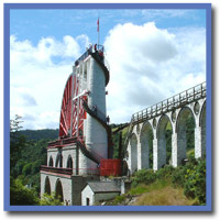 Laxey Wheel Isle of Man @ Roy Cottage Self catering holiday accommodation